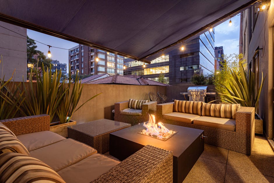 Fire Pit With Hidden Propane Tank , photo by 