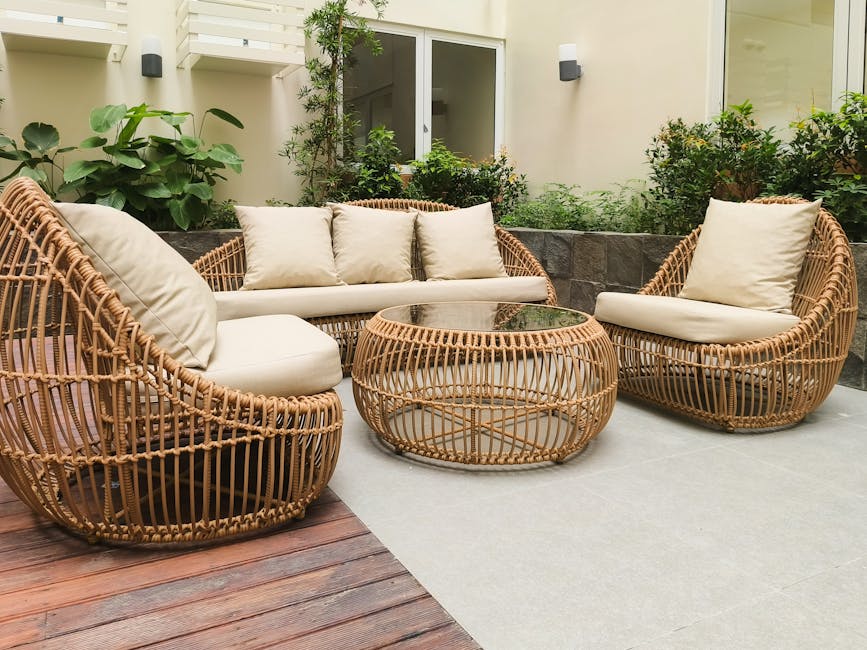 Teak Outdoor Bar Stools
